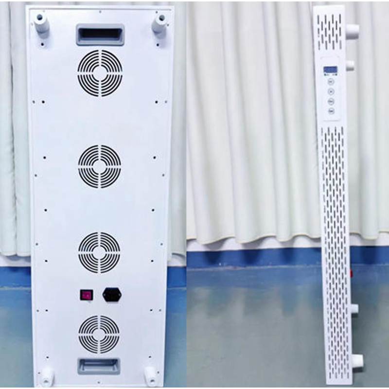 Full body red light therapy panel with stands